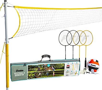 Photo 1 of Franklin Sports Family Badminton & Volleyball Set