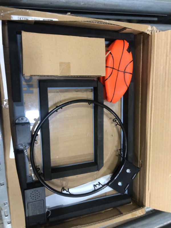 Photo 2 of Franklin Sports Over The Door Basketball Hoop - Slam Dunk Approved - Shatter Resistant - Accessories Included
