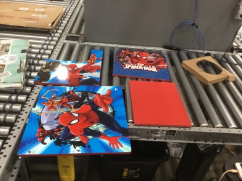 Photo 1 of Delta Children Chair Desk With Storage Bin, Spider-Man
