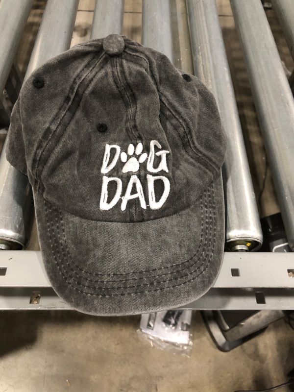 Photo 1 of Dog Dad Paw-print Baseball Cap
