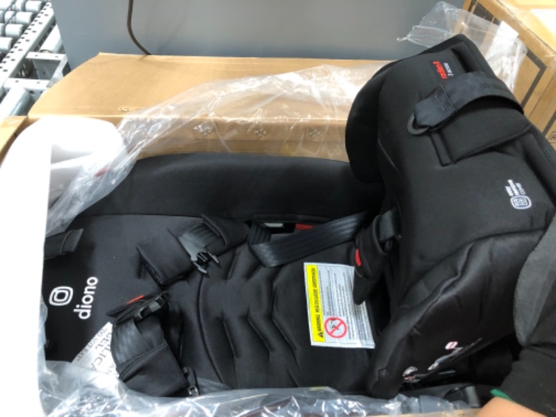 Photo 2 of Diono Radian 3R, 3-in-1 Convertible Car Seat, Rear Facing & Forward Facing, Jet Black
