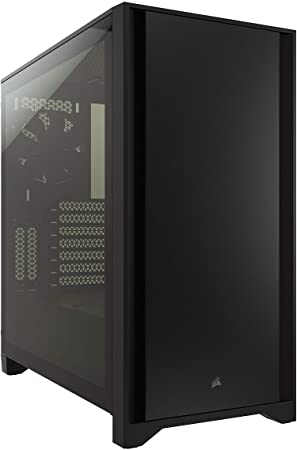 Photo 1 of Corsair 4000D Tempered Glass Mid-Tower ATX PC Case - Black
