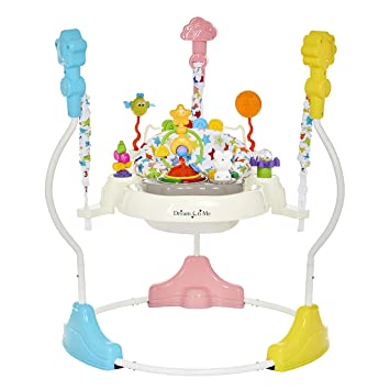 Photo 1 of Dream On Me, Zany Activity Center Bouncer, Star Print
