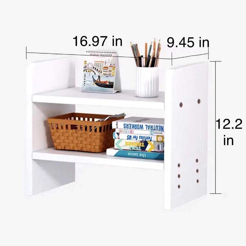 Photo 1 of Desktop Printer Stand Double-Layer Printer Storage Rack