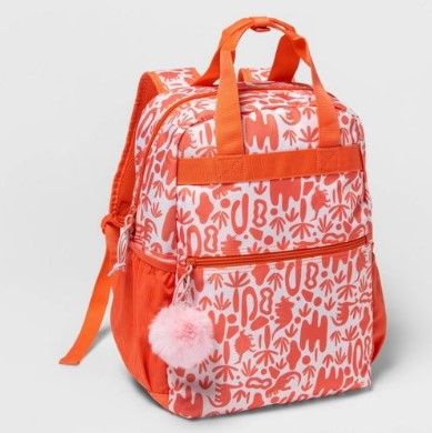 Photo 1 of Cat & Jack Novelty Fashion Kids' 15.5" Backpack Abstract Dino Pink 