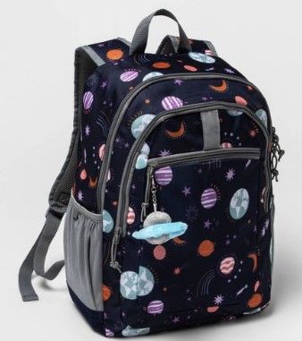 Photo 1 of Cat & Jack Classic Kids' 17" Backpack, Navy Space 