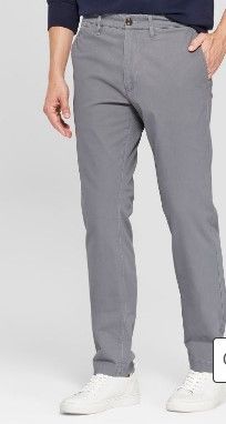 Photo 1 of Men's Slim Fit Chino Pants - Goodfellow & Co™
SIZE 34W X 30L