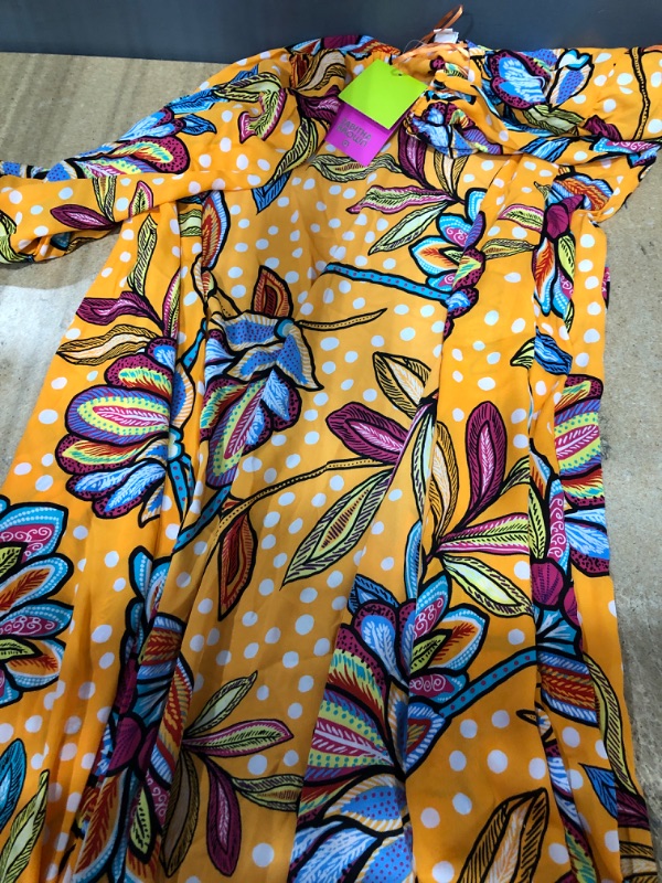 Photo 1 of * WOMEN SIZE XXS*  TABITHA BROWN ORANGE FLORAL CAMONO LR483P 