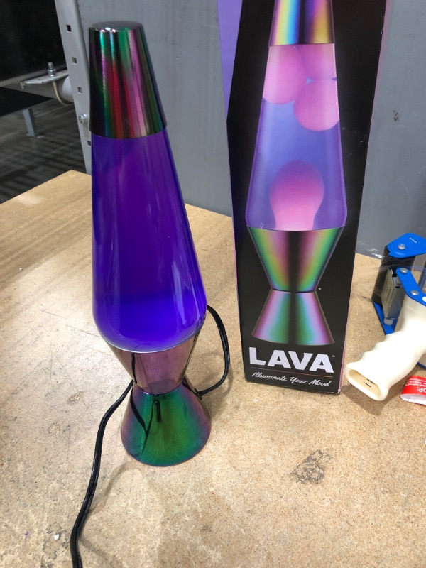 Photo 2 of * NOT FUNCTIONAL* 14.5" Lava Lamp - Schylling
