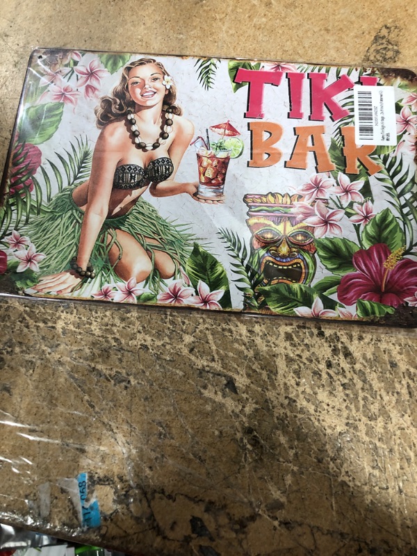 Photo 1 of *NEW* RETRO SING VINTAGE 2X8  8 TIKI BAR*