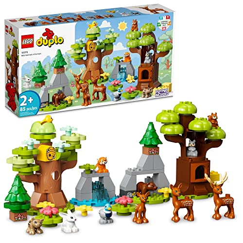 Photo 1 of *MISSING ITEMS UNKNOWN LEGO DUPLO Wild Animals of Europe 10979 Building Toy Set for Toddlers, Preschool Boys and Girls Ages 2-5 (85 Pieces)
