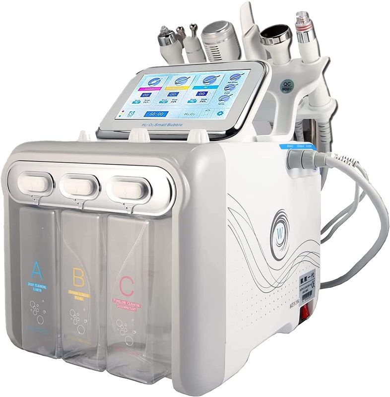 Photo 1 of *TESTED*Hydrogen Oxygen FacialBeauty Machine 6 in 1Multifunctional Face Cleansing Machine Profession Skin Rejuvenation Small Bubble Device
