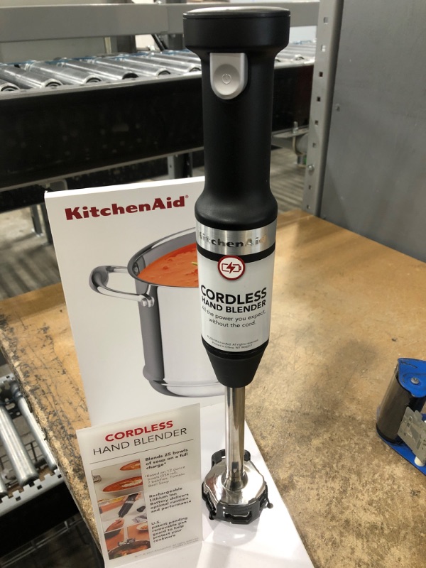 Photo 2 of KitchenAid Cordless Variable Speed Hand Blender 