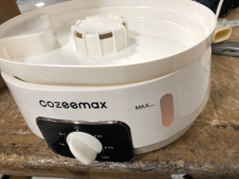 Photo 2 of Cozeemax 13.7QT Electric Food Steamer 3 Tier