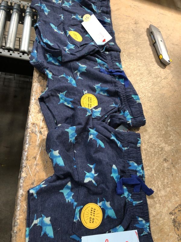 Photo 1 of Cat & Jack boys shark shorts 4t and 5 t 3 pack