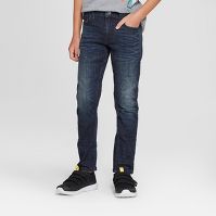 Photo 1 of size 10----Boys' Stretch Taper Fit Jeans - Cat & Jack™

