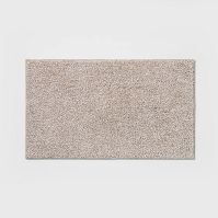 Photo 1 of 20"x34" Performance Texture Solid Accent Bath Rug - Threshold™


