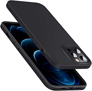 Photo 1 of ESR Premium Silicone Designed for iPhone 12 Case and iPhone 12 Pro Case,[Liquid Silicone] [Soft Touch Gel Rubber] [Full Body Shockproof Protection] [Microfiber Lining], (2020) 6.1" - Black - 3 pack