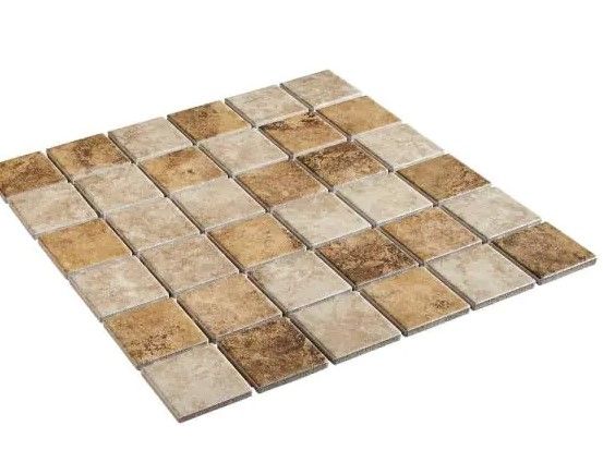 Photo 1 of a case of 10 sheets
Daltile
Rio Mesa Desert Sand 12 in. x 12 in. x 6 mm Ceramic Mosaic Floor and Wall Tile (1 sq. ft./Each)