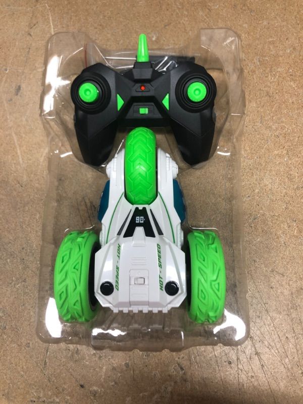 Photo 1 of CONGHEI RC Cars Stunt Car Remote Control Car ,2WD 2.4Ghz Double Sided 360° Rotating RC Car ,Outdoor Indoor car Toy Presents Best Gift for Boys/Girls Age 8+
