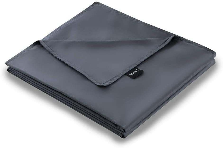 Photo 1 of 3 COVERS
 ZonLi 36''x48'' Dark Grey Duvet Cover,Removable Duvet Cover for Weighted Blanket