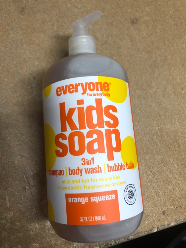 Photo 2 of EO Essential Oil Products Everyone Soap for Every Kid Orange Squeeze - 32 fl oz