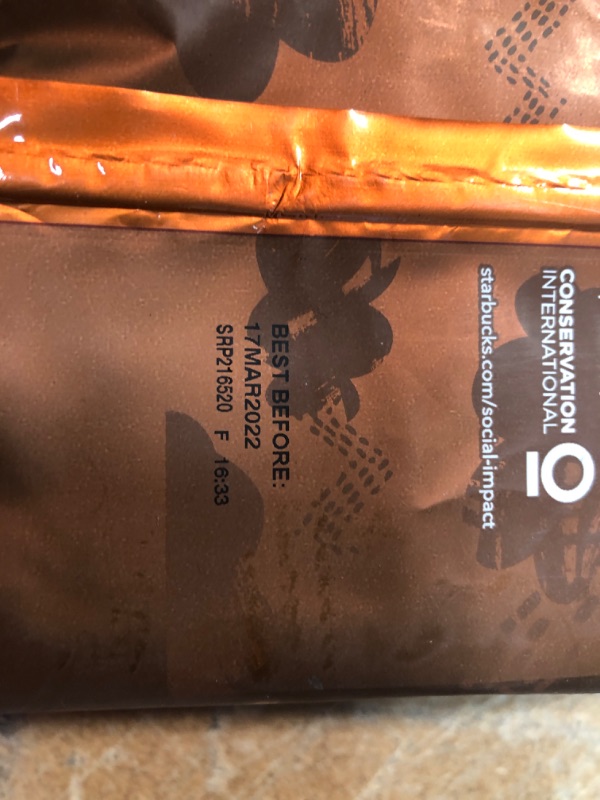 Photo 3 of **BEST BEFORE 03-17-2022**Starbucks Breakast Blend Medium Roast Ground Coffee, 18 Ounce-Pack of 2
