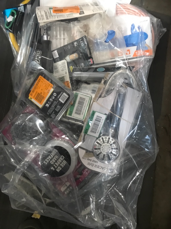 Photo 1 of  **NON REFUNDABLE**
BUNDLE OF ASSORTED HOME DEPOT GOODS
