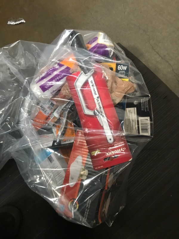 Photo 1 of  **NON REFUNDABLE**
BUNDLE OF ASSORTED HOME DEPOT GOODS
