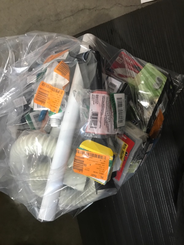 Photo 1 of  **NON REFUNDABLE**
BUNDLE OF ASSORTED HOME DEPOT GOODS
