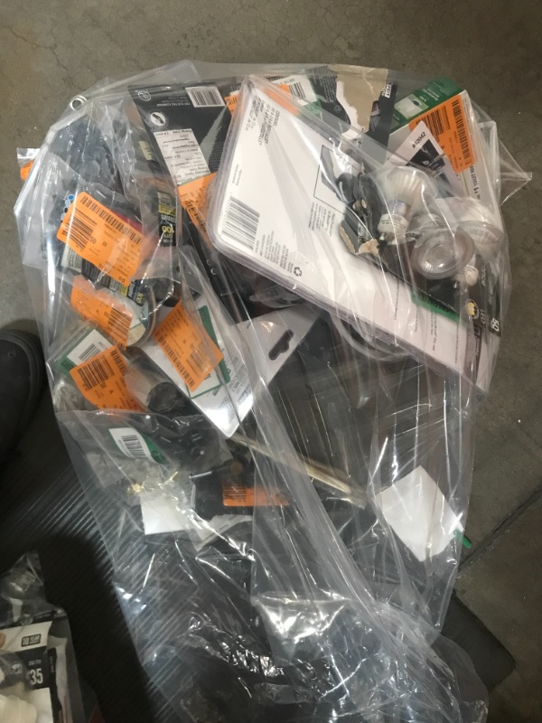 Photo 1 of  **NON REFUNDABLE**
BUNDLE OF ASSORTED HOME DEPOT GOODS
