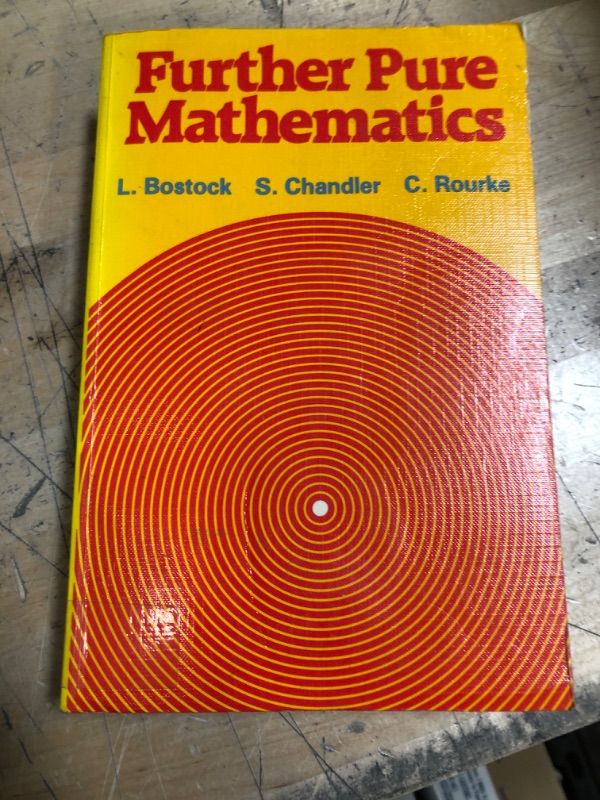 Photo 2 of USED**Further Pure Mathematics 1st Edition
