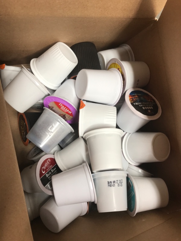 Photo 1 of BEST BY 03/15/2022
SOLD AS IS; NO REFUNDS/NO RETURNS
Perfect Samplers Dark Roast Coffee Pod Variety Pack - Pack for Keurig K Cups Coffee Makers, Bold 40 Count
