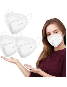 Photo 1 of Face Mask 5-Plyers Protection Cup Dust Face Cover, Disposable Respirator Mask for Women Man 10 PCS - 3 PACK
