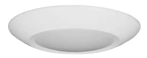 Photo 1 of DSK Series 6 in. White Integrated LED Flush Mount Surface Mount Downlight, 5000K
