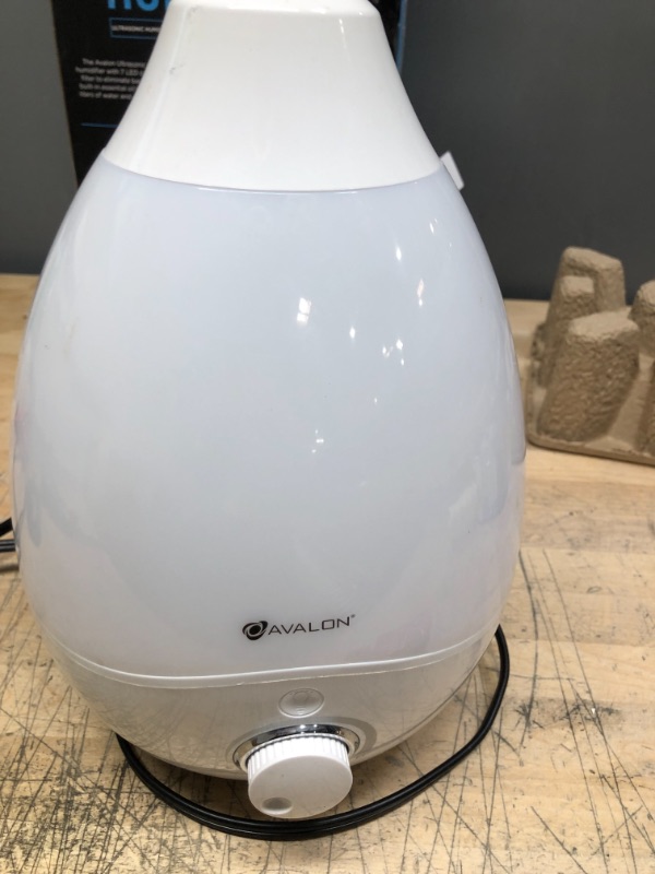 Photo 3 of Avalon Premium Cool Mist Humidifier with Aromatherapy Essential Oil Drop Diffuser, with 7 Adjustable LED Lights,