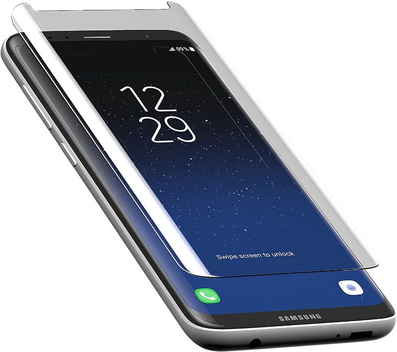 Photo 1 of ZAGG InvisibleShield Premiere Glass Curve Screen Protector for Samsung Galaxy S8 - Scratch Resistance Tempered Glass
