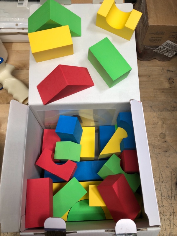 Photo 2 of Edushape Edu-Color - 30 pc Firm Foam Blocks
