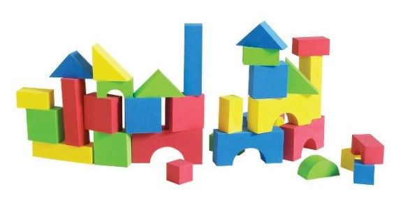 Photo 1 of Edushape Edu-Color - 30 pc Firm Foam Blocks
