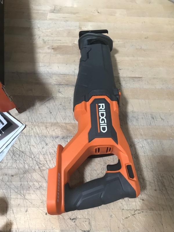 Photo 3 of 
RIDGID
18V Brushless Cordless Reciprocating Saw (Tool Only)