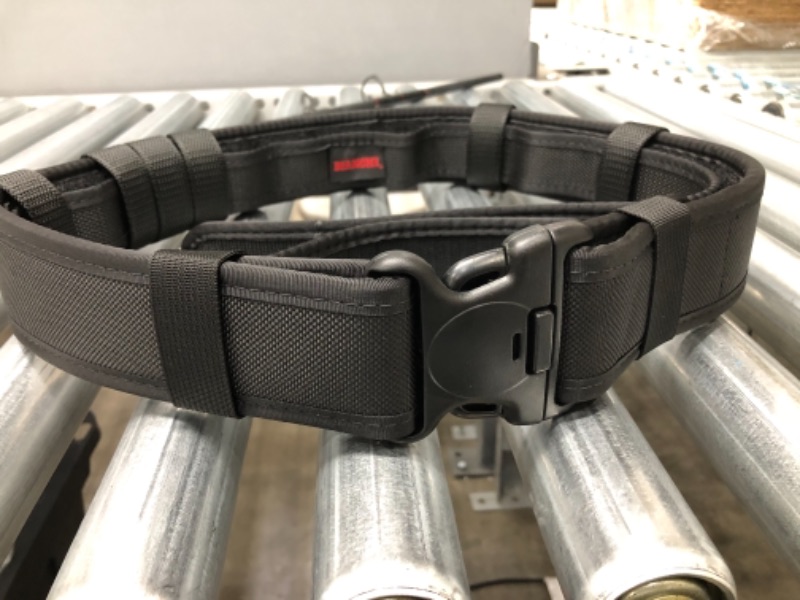 Photo 2 of BIANCHI 7235 Black Nylon Belt System
- Size 34"-40" 
