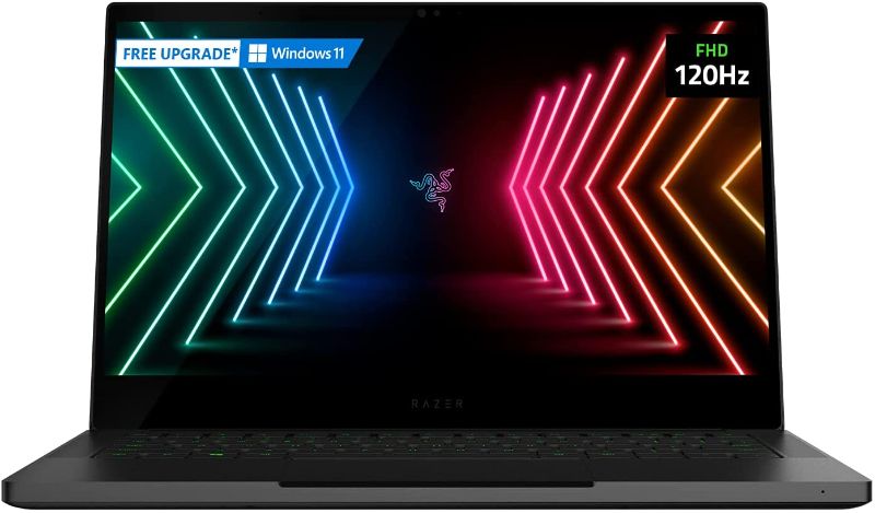 Photo 1 of Razer Blade Stealth 13 Ultrabook Gaming Laptop: Intel Core i7-1165G7 4 Core, NVIDIA GeForce GTX 1650 Ti Max-Q, 13.3" 1080p 120Hz, 16GB RAM, 512GB SSD, CNC Aluminum, Chroma RGB, Thunderbolt 4
