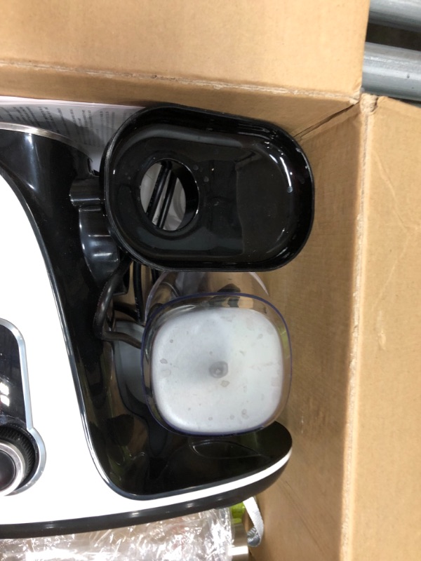 Photo 1 of ***PARTS ONLY*** 
Juicer Machines,AMZCHEF Slow Masticating Juicer Extractor, Cold Press Juicer with Two Speed Modes, 2 Travel bottles(500ML),LED display, Easy to Clean Brush & Quiet Motor for Vegetables&Fruits,Gray
