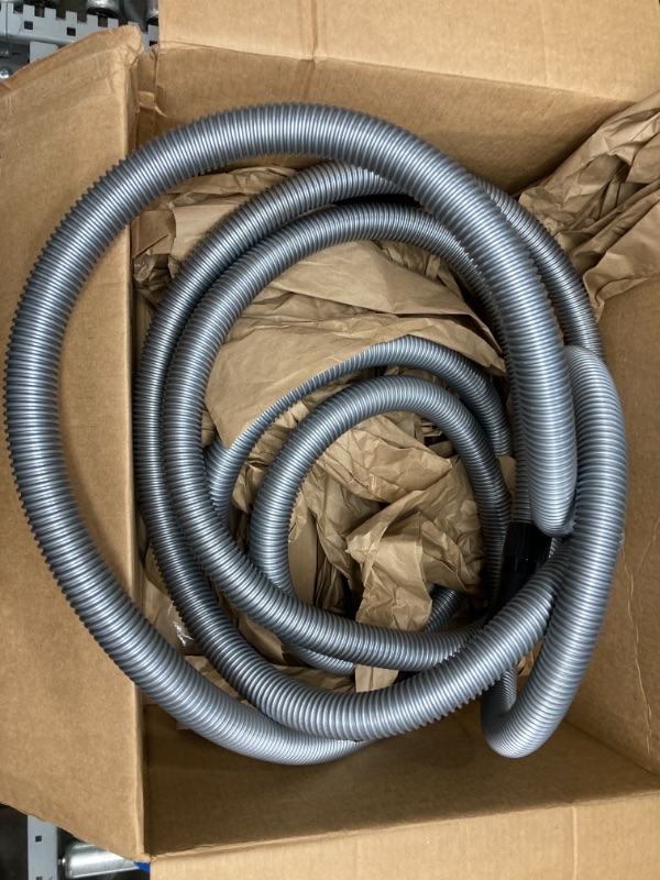 Photo 4 of  50 Foot Extension Hose for Shop and Garage Vacuums, Ft, Silver
