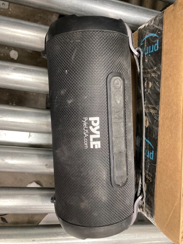 Photo 3 of PYLE Portable Bluetooth Speaker Radio System PBMSPG1BK
