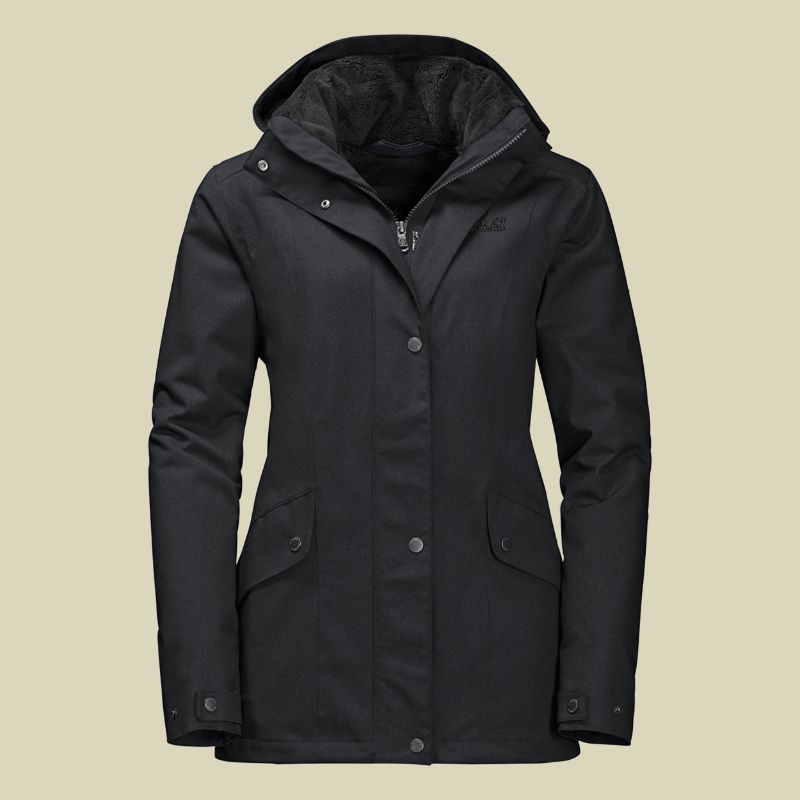 Photo 1 of Jack Wolfskin Park Avenue Jacket Women Damen Winterjacke Gre XL Black
