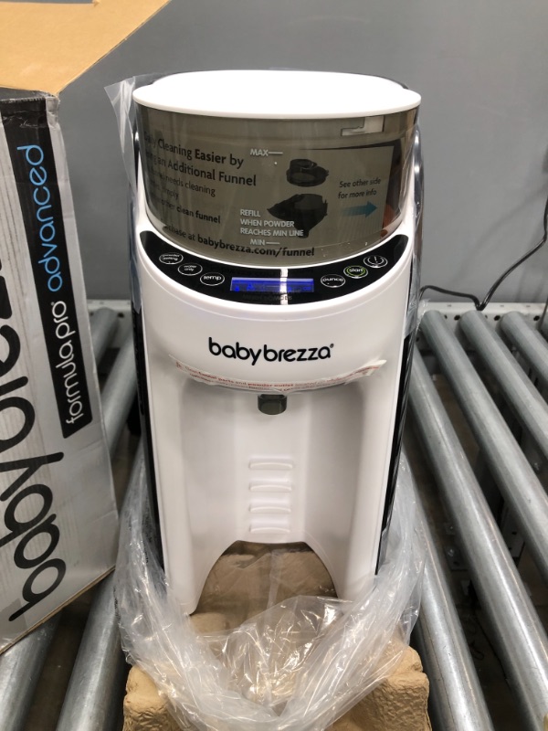 Photo 2 of Baby Brezza Formula Pro Advanced Formula Dispenser Machine - Automatically Mix a Warm Formula Bottle Instantly - Easily Make Bottle with Automatic Powder Blending 11 x 7 x 14 inches

