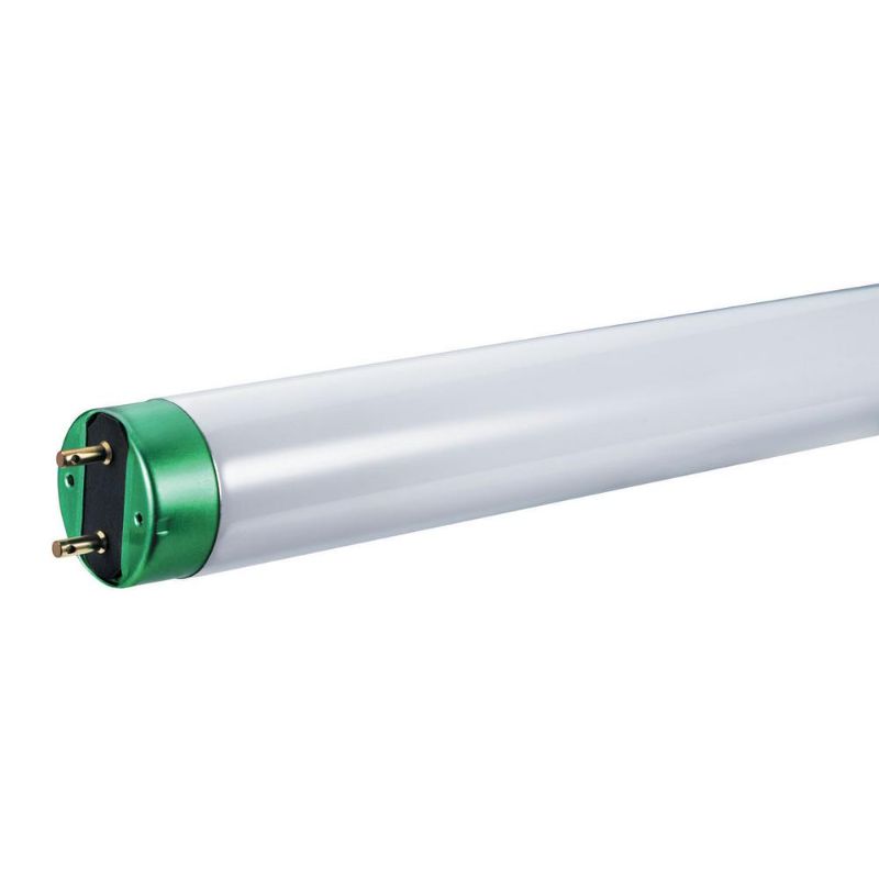 Photo 1 of 2 pack Philips 30-Watt 3 Ft. Linear T8 Fluorescent Tube Light Bulb Bright White (3000K)
