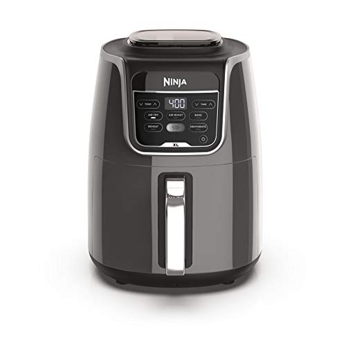 Photo 1 of Ninja AF150AMZ Air Fryer XL That Air Fry's, Air Roast's , Bakes, Reheats, Dehydrates with 5.5 Quart Capacity, and a High Gloss Finish, Grey
