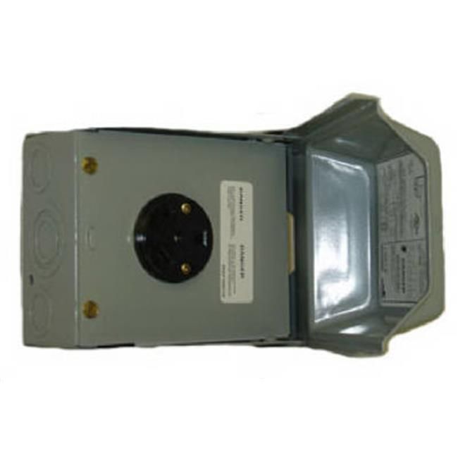 Photo 1 of GE Energy U013P Midwest Electric 30A; 120V; Surface Mount Outdoor Receptacle Enclosure
